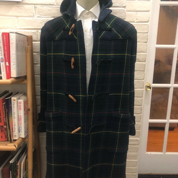 Ralph Lauren Rugby Vintage Lambs Wool Tarten Coat. - Picture 6 of 8
